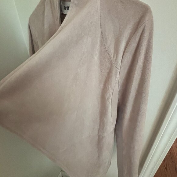 Anthropologie BB Dakota Vegan Suede Jacket Size Large - Picture 6 of 6